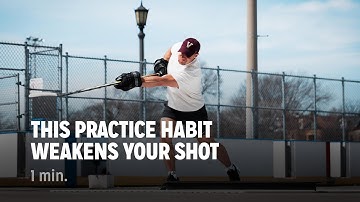 This Practice Habit Weakens Your Shot