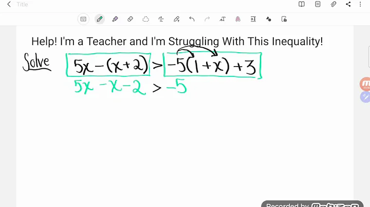GED® Math: Help! I'm a TEACHER and I'm Struggling With this Inequality (1.12, Adv, # 8)