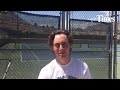 El Paso High tennis player Jaime Ramos talks about making the Class 5A state tennis tourney