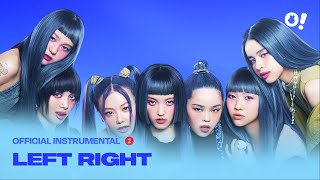 XG〈LEFT RIGHT〉Official Instrumental @agyostation