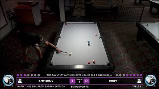 ANTHONY vs CORY - HARD TIMES BILLIARDS - TABLE 8 | EvoSports