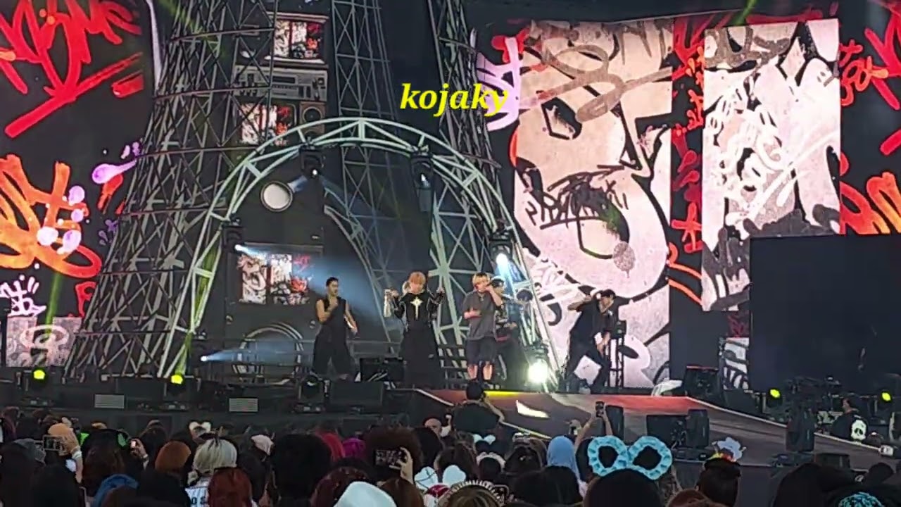 [Fancam] BE:FIRST full performance opening for Ateez in LA Night 2 - 7/21/24