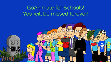 Goodbye GoAnimate for Schools :(