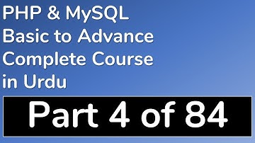 04 How to create comment in PHP  - PHP & MySQL Tutorial in Urdu (Basic to Advance)