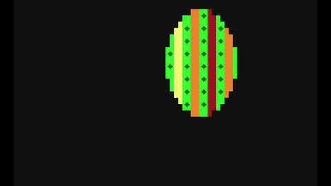 TRS-80 MC-10 Bouncing Ball Demo