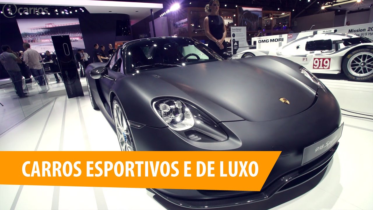 Salão do Automóvel de São Paulo carros esportivos e de luxo YouTube