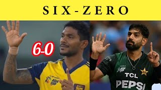 Nishanka Trolled India By Making A 6-0 Gesture Asia Cup