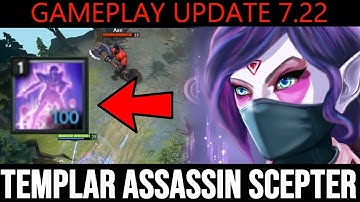 7.22 PATCH UPDATE Dota 2 - Templar Assassin Aghanim