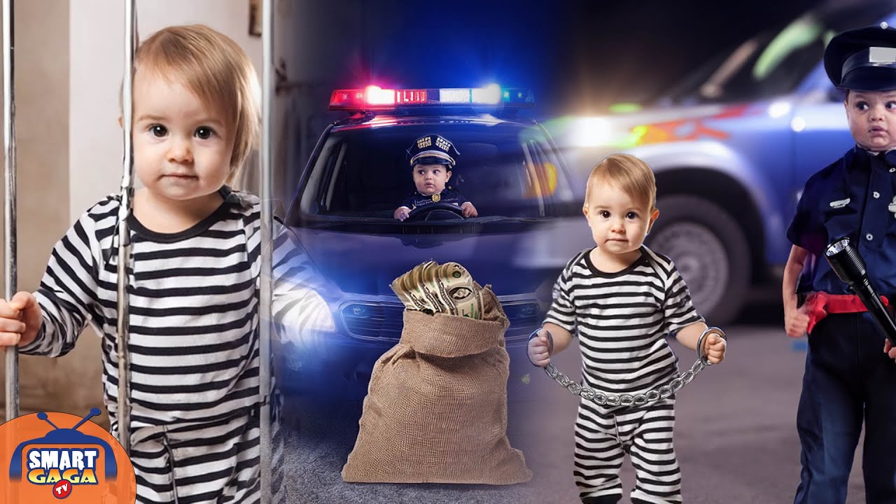 🚓 Kinderlied: Polizei jagt den Dieb! Abenteuer über Ehrlichkeit und Mut! 👮‍♂️✨