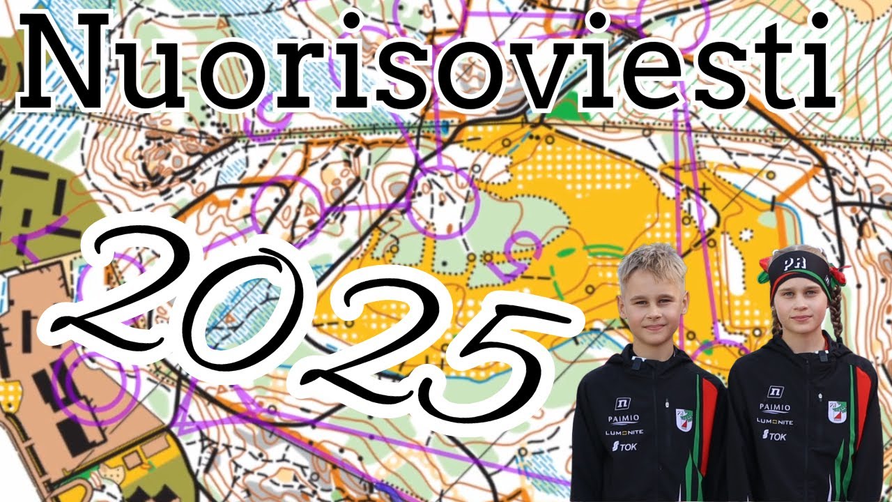 Nuorisoviesti 2025 Turussa – B-sarjan tukireitit kartalla|selostettuna 🌲