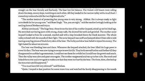 Sub.English | Std.11th | Unit :1 | Read : 2 The wild saviour (part : 4)