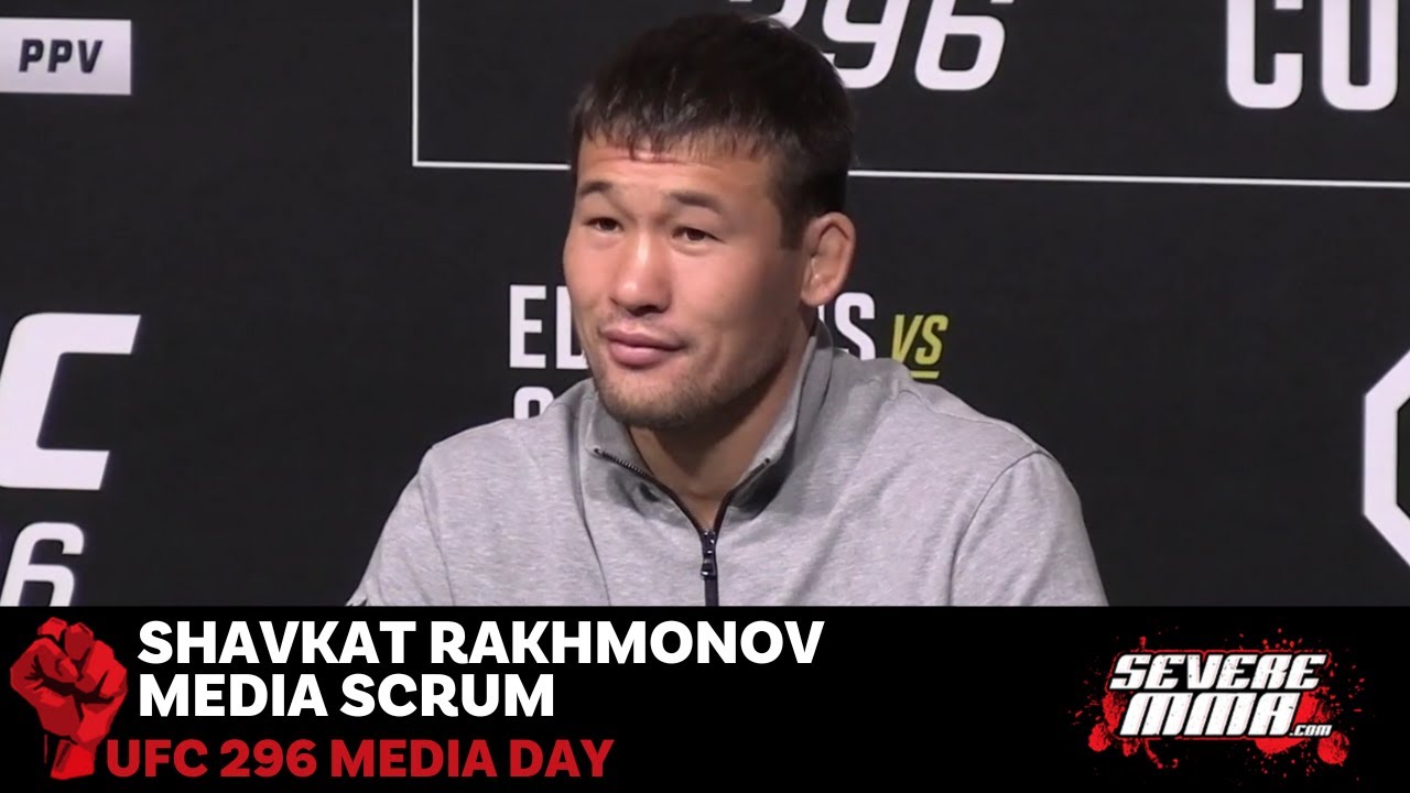 Shavkat Rakhmonov responds to Colby Covington's trash talk ahead of UFC 296