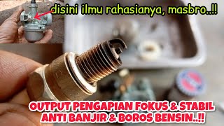 ide luar biasa cara analisa pengapian & setting karburator | mantab stabil !!@hartono_motor_channel
