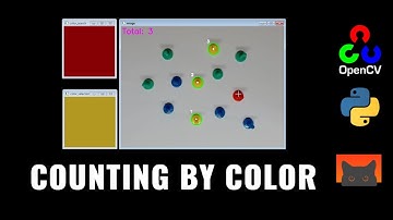 Object Counting by Color | OpenCV