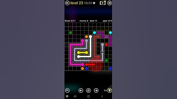 How To Solve Flow Free Bridges 12x12 Mania Pack Level 23 Board Walk Through Solution Walkthrough