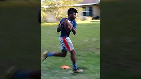 Fred Gaskin III (13 years old) start of summer wor...