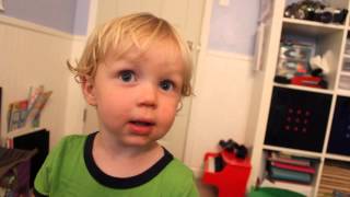 The day he learned how to say \\