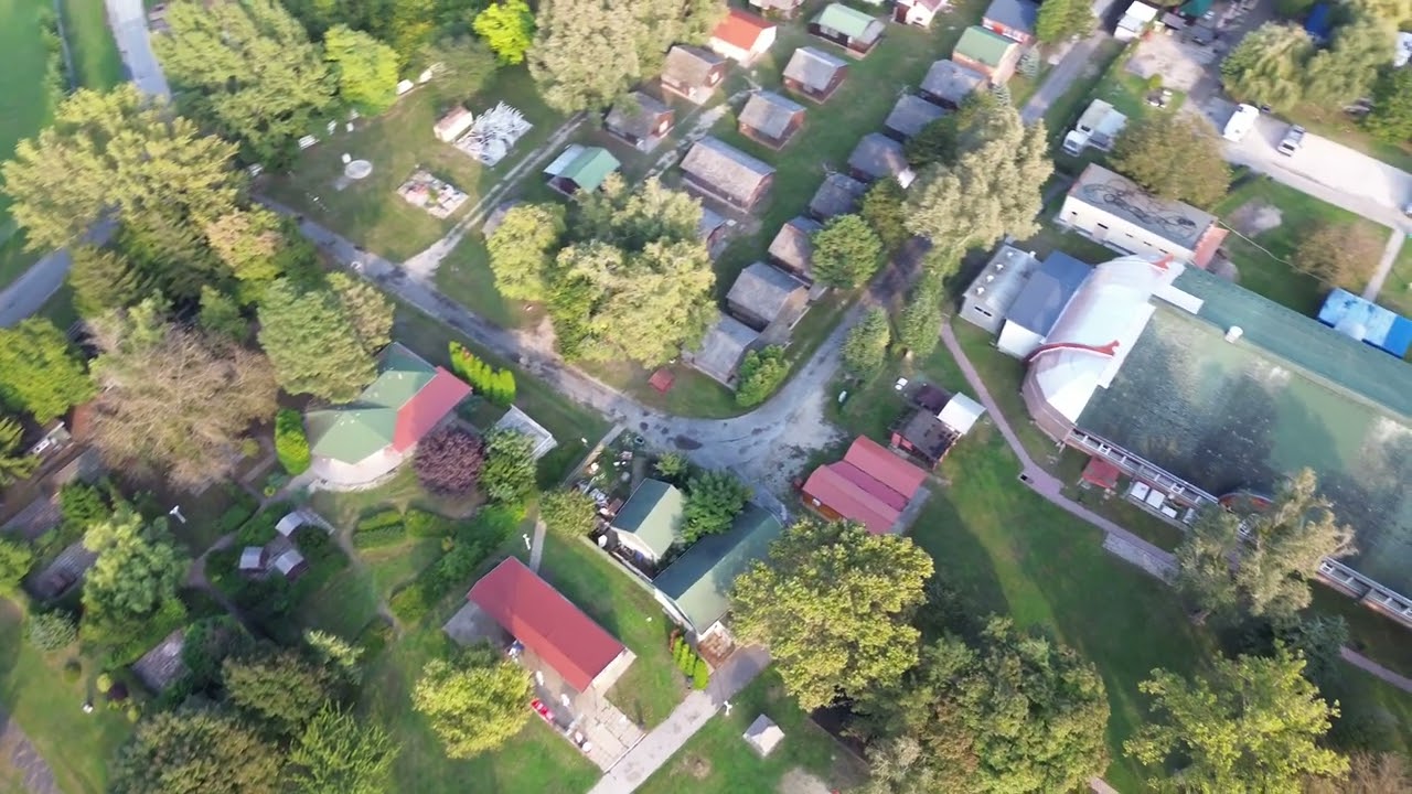 Ungarn , Komarom , Thermalbad und Camping