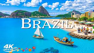 Brazil 🇧🇷 4K Virtual Tour | Unveiling the World’s Most Stunning Coastline | Deep House