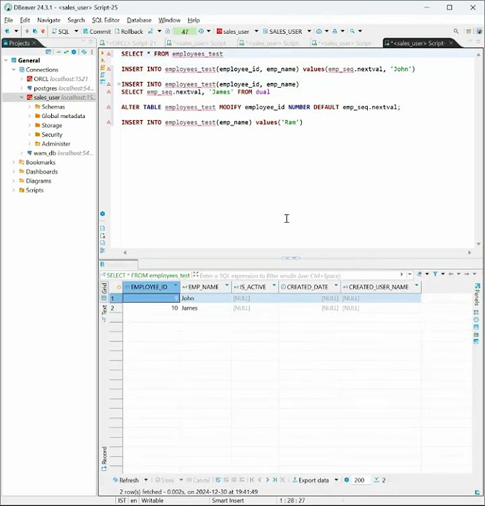 How to use sequences in Oracle? - YouTube