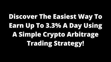 COTP Quick Overview! Earn Up To 3% A Day Using A Simple Crypto Arbitrage Trading Stratgey! Automated