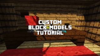 How to make custom block models | 1.13- 1.20