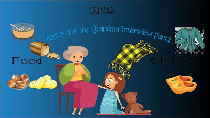 3MS audio video interview between Jenny and her grandma2.الحياة بين الماضي و الحاضر