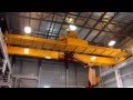 40 ton Overhead Crane Fast motion Installation & Test