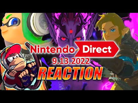 MAX REACTS: Nintendo Direct 9.13.2022 - Full Presentation