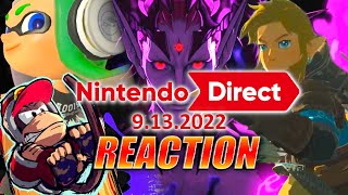 MAX REACTS: Nintendo Direct 9.13.2022 - Full Presentation