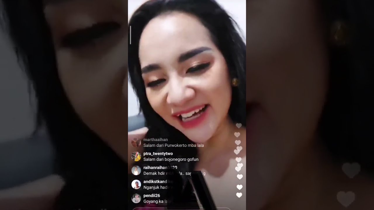 Live IG lala widy keringetan selesai manggung