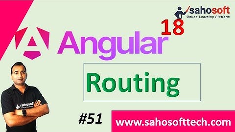 Routing in Angular 18 | Routing in Angular | Angular 18 Tutorials in Hindi