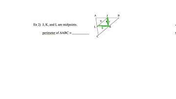 Midsegment Theorem Video Notes