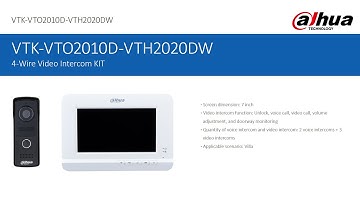 Dahua Analog Intercom Live