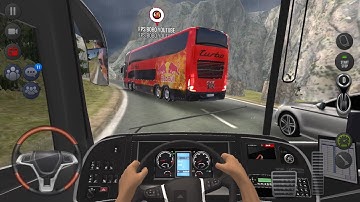 TURBO MOUNTAIN DRIVERS 🚍 Bus Simulator : Ultimate Multiplayer! Bus Wheels Games Android