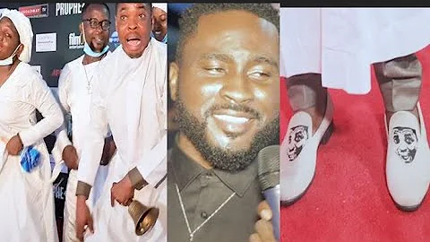 Choke! Woli Agba Customize His Face On His Shoes As He Got Big Brother Praise &Others Laughing