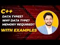 C++ Programming Data Types | Lecture 4 | The TechLight Academy