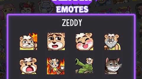 Zeddy - Animotes& Cheermotes Preview