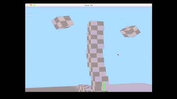 OpenGl graphics with shaders + fps camera + basic physics.