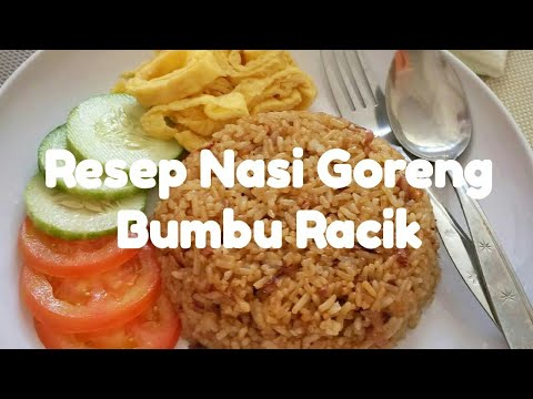 Resep Nasi Goreng Bumbu Racik Lezat Youtube