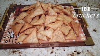 how to make simple fish crackers