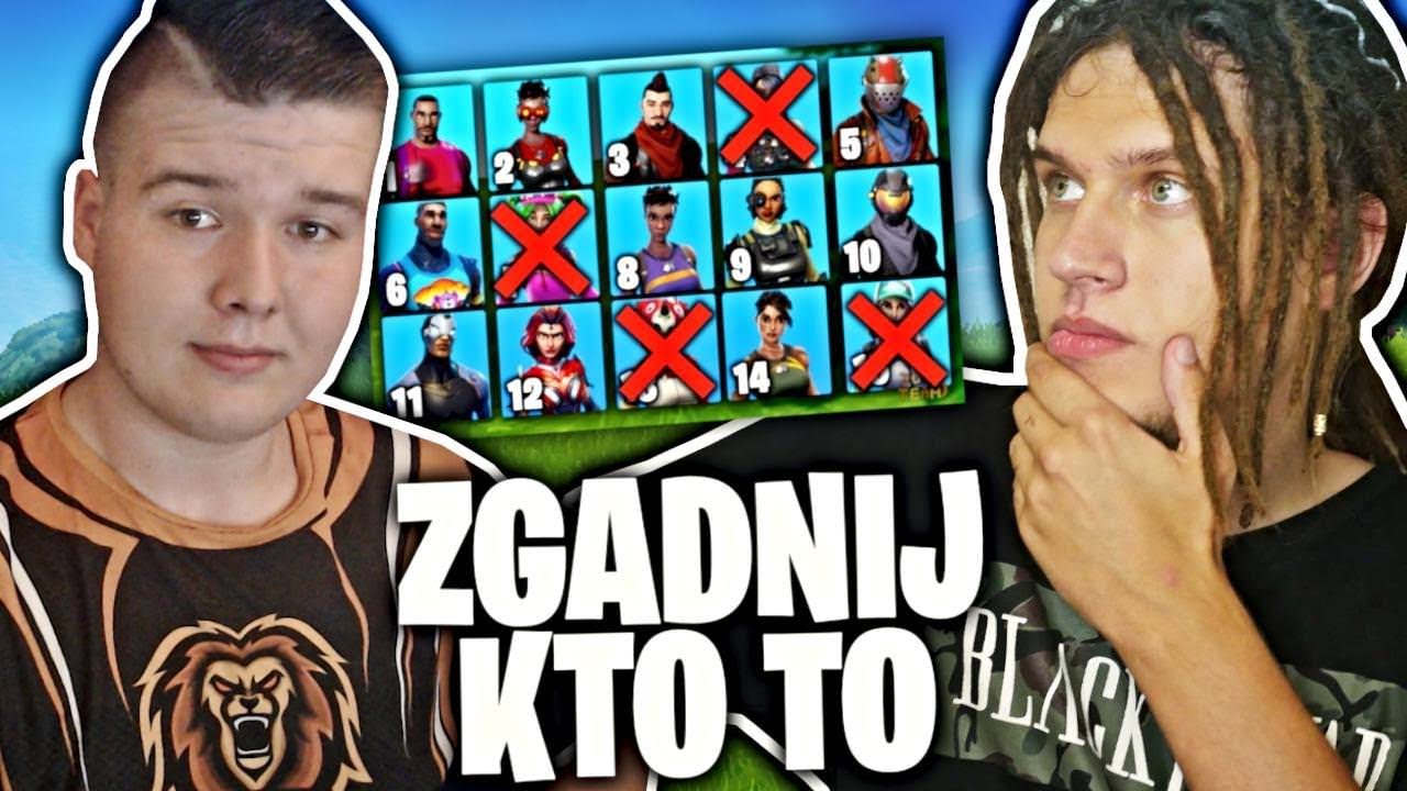 ZGADNIJ KTO TO W FORTNITE - ZTROLOWANY & KIFI - YouTube