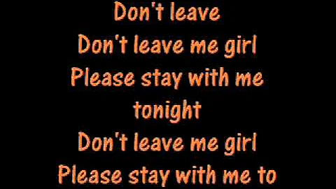 Blackstreet - Don`t Leave me (Lyrical)