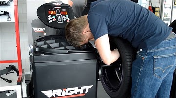 BRIGHT CB67 TRAINING  ζυγοστάθμιση τροχών αλουμινίου με πρόγραμμα  ALU2 - www.eidivoulkanizater.gr