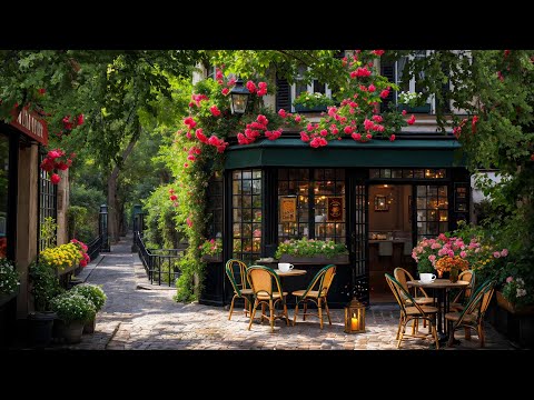 Charming Hidden Coffee Shop Ambience – Rhythmic and Relaxing Jazz for a Positive Mood