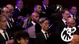 Forgotten Warriors by Russell Wallace, arr. Sam Dabrusin, sung by Chor Leoni