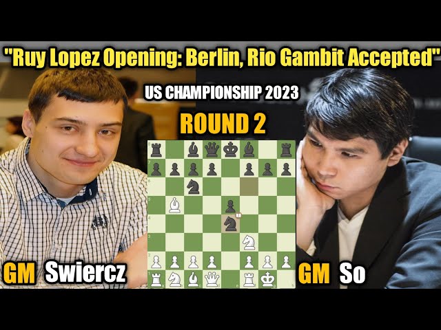 Creativity At Work! - Wesley So vs Swiercz