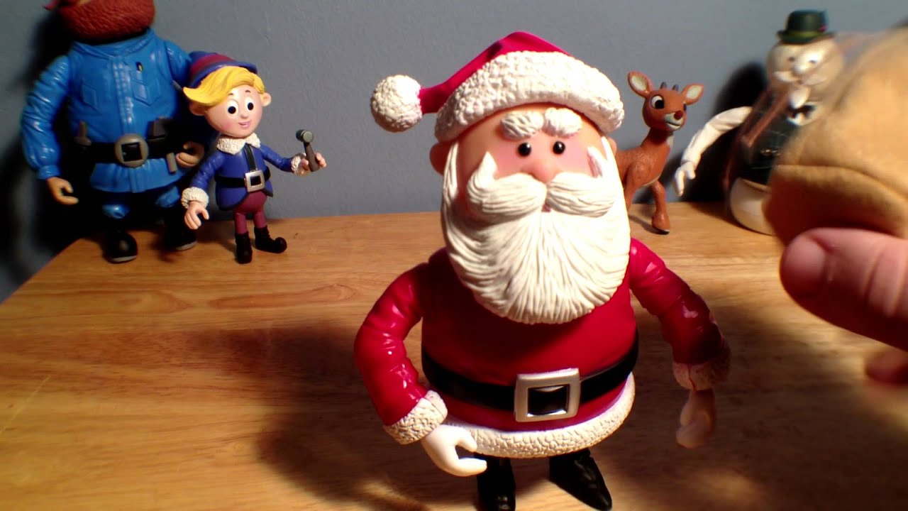 Rudolph the Red Nosed Reindeer: Santa Figure Review (CVS Version) - YouTube