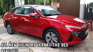 THE ALL NEW HYUNDAI VERNA 1.5L PETROL SX IVT!!! RED BEAUTY!! EXSHOWROOM @ 14.23L😍 BEST IN CLASS??