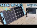 XTar SP100 Solar Panel 100w